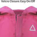 17cm Doll Clothes& Accessories (No Doll), Outfit Set with 3-Piece, Pink Hooded Jumpsuit, Sunglasses& Canvas Shoes