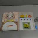 Taf Toys Busy Book for Toddlers 1-3 - Montessori Activity Book with 12 Sensory Learning Activities - Develops Fine Motor Skills and Early Numeracy Through Play