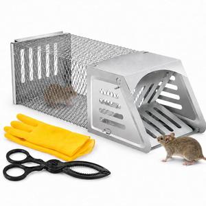 Live Rat Traps Catch and Release,Automatic-Reset Humane Mouse Trap Indoor