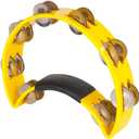 Rhythm Tech Tambourine, Yellow, inch (RT1050)