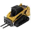 SHINESIGNAL Forklift Construction Toys, Die-cast Scale All Metal Mini Construction Vehicle Fork Truck, Collection Forklift Desk Decoration Toy Gift for Kids Adult-Yellow