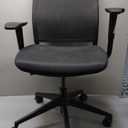 Ergonomic Office Chair Home Mesh Desk Chair with Adjustable Arms - Mid Back Computer Chairs for Adults - Swivel Task Chair Comfortable for Home Office (Black)