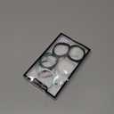 [6+6Pack] for Samsung Galaxy Watch 8 40mm Screen Protector Case, Hard PC Bumper + HD Anti-Fog Tempered Glass Protective Film, Waterproof Face Cover Set for Galaxy Watch 8 40mm Accessories (Black+Clear+Silver+Darkblue+White+Green)