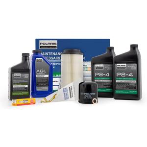 Polaris Service Kit for Sportsman 570, 850, X2 570, 6x6 Models and More, Includes Demand Drive Fluid, AGL Fluid, PS-4 5W-50 Full Synthetic Oil, 1 Air Filter, 1 Oil Filter, 1 Spark Plug - 2830549