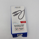 Zgear 6 Foot Silicone Rubber Sync & Charge Cable