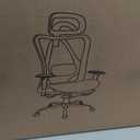 Ergonomic Office Chair, 3-Level Tilt Backrest, 3D Headrest, 3D Armrest and Retractable Footrest, Mesh Breathable SGS Class 4 Gas Clylinder, Black