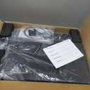 Saiyin Soundbar with 4'' Subwoofers - 70W Rounded-Edge Subwoofer & Compact Soundbar for TV, 2.1 Audio Enhanced Surround Sound System for TV, Bluetooth/Optical/AUX Connection for TV/PC (Black)