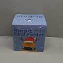 birdsnap P33 - Smart Bird Feeder with Camera Solar Powered, 2K Video Bird Camera Feeder Live with 32GB Card, AI Identify Feather Species, Auto Record in Backyard, Ideal Gift for Birds Lover (Green)