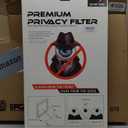 Computer Privacy Screen Filter for 27 Inch 16:9 Widescreen Monitor, Anti-Spy/Anti Glare Protector Office Accessories - WxH: 23 9/16" x 13 1/4" (598mm x 337mm) (Not for 27" 16:10)