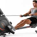 YOSUDA Magnetic Rowing Machine for Home - Rower Machine Use with Bluetooth, App Supported, Rowing Machine for Beginners to Athletes, Comfortable Seat Cushion