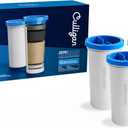 Culligan with ZeroWater Technology Replacement Filter 3-Pack, 5-Stage Advanced Water Filter  IAPMO Certified to Reduce Lead, Total PFAS (Forever Chemicals), Mercury, Fluoride, and Chlorine