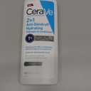 CeraVe 2 In 1 Hydrating Anti Dandruff Shampoo And Conditioner, 1% Pyrithione Zinc Dandruff Treatment, Color Safe & Sulfate Free Shampoo And Conditioner, Helps Eliminate Dandruff & Relieve Itchy Scalp