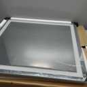 LOAAO 36X36 LED Bathroom Mirror with Lights, Anti-Fog, Dimmable, Backlit + Front Lit, Lighted Bathroom Vanity Mirror for Wall, Memory Function, Tempered Glass, Safe to Use, ETL Listed