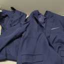 Men Suits Classic Fit 2 Piece Suit Set One Button Casual Blazer Wedding Bussiness Suit Separates, Size L