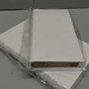 Decorative Books with White Faux Leather Book Boxes for Decoration Display Coffee Table and Shelf Dcor, Fashion Decorative Storage Boxes, Fake Decor Books (Set of 2: C104L+C104S)