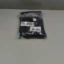 Linen Pants Women Cotton Linen Straight Leg Lightweight Pants Summer Plus Size Women Loose Fit Trousers(M*Black, Small)