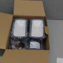 LEPOWER LED Security Lights Motion Sensor Light Outdoor, 30W 3200LM Motion Security Light, 5500K, IP65 Waterproof, 2 Head Motion Detector Flood Light for Garage, Yard, Porch, Black (Not Solar Powered)