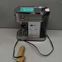 CASABREWS CM5418 Espresso Machine 20 Bar, Compact Espresso Maker with Steam Milk Frother, Stainless Steel Coffee Machine with 34oz Removable Water Tank for Cappuccino, Small Latte Machine, Silver