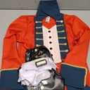 Morph - Revolutionary War Costume Kids - Colonial Costume Boys - British Red Coat Costume - Napoleon Costume Kids Size L