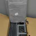 Baby Playpen 50x50 Inch, Playpen for Babies and Toddlers Baby Playpen Fence Playard Activity Center, Without MAT Included (Grey)