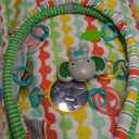 Bright Starts Wild Wiggles Baby Activity Gym & Play Mat with FoldingToy bar, Newborn and up - Green, 18.0" x 31.0" x 31.0"