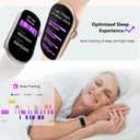 FITVII Slim Fitness Tracker AMOLED with Blood Oxygen, Blood Pressure, 24/7 Heart Rate and Sleep Tracking, IP68 Waterproof Activity Trackers and Smart Watches with Step Tracker, Pedometer for Women Men
