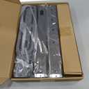 Haturi Vacuum Stand for Dyson Gen5 V15 V12 Detect V11 V10 V8 V7 V6, Vacuum Holder and Metal Storage Bracket Standing dock with Hidden Cord Design for Dyson Handheld Cordless Vacuum Cleaners