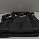 YUDODO 4-12lbs Dog Purse Carrier, Lightweight Small Dog Carrier with Large Pockets & Safety Clip, Collapsible Pet Travel Carrier Puppy Cat Rabbit, Black