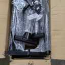 VEVOR Extendable Steel Truck Ladder Rack - 800 lbs Capacity, 46-71 inch, Non-Drilling for Kayak, Surfboard, Lumber, Ladder