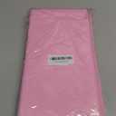 10 Pack Premium Disposable Plastic Tablecloth 84" Round Table Cover for Birthdays Weddings Christmas Anniversary Buffet Table (Pink)