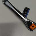 Amazon Basics 5-Blade MotionSphere Men's Razor with Dual Lubrication and Precision Trimmer, 17 Piece Set, 1 Handle & 16 Cartridges, Black