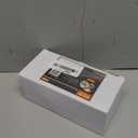 BESTTEN Keyed Entry Door Knob with Lock, Interior and Exterior Door Lock, Standard Ball, Satin Nickel