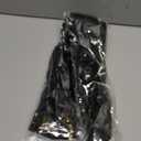 LONAI Clip In Hair Extensions, 6PCS 24" Black Hair Extensions Long Mermaid Waves Wavy Synthetic Clip On Hairpiece For Women (Black)