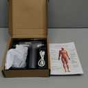 AYURA Massage Gun Deep Tissue, Muscle Massager Gun for Pain Relief, Percussion Massage Gun with 30 Speeds & 6 Heads, Portable Handheld Back Massage Gun for Athlets Men Women (Grey)