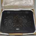 KeiBn Laptop Cooling Pad, Gaming Laptop Cooler 2 Fans for 10-15.6 Inch Laptops, 5 Height Stands, 2 USB Ports (S039)