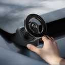 YONZEE Magnetic Phone Mount for Tesla Model Y Juniper 2024-2026 & Model 3 Highland, Dashboard Hidden Design, 360 Rotatable Car Holder, Stable Anti-Shake Mount, Does Not Block View, Easy to Install (Black)