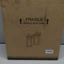  Outdoor Wall Lights Dusk to Dawn, 1ftx5inch Wall Lantern Set for Two Photocell Wall Sconce for Porch Light, Exterior Garage Light, Patio Outdoor Lighting