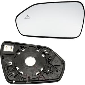 Driver Side Left Mirror Glass Compatible with for Hyundai Elantra 2021 2022 2023 2024 2025 Heated with Blind Spot (Driver Blind Spot No-Auto Dimming)
