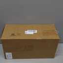 Havawish Ice Storage Bin and Flexible Scoop Set Plastic Freezer Bin with Pull out Handle Storage Bucket Clear for Container with Scoop (Gray,10.83 x 7 x 4.33 in,Classic)