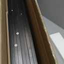 Furinno Reed Closet Organizers and Storage, 5-Tier Closet Organizer, Open Shelf Closet Storage, for Wardrobe, Bedroom, Living Room, Blackwood