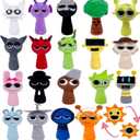 Plush Toys, Horror Games Plushies Toy for Fans, Soft Stuffed Animal Pillow Figure Doll Christmas Birthday Gifts for Adult Kids (20PCS)