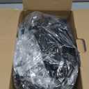 100 FT Outdoor String Lights for Outside, IP65 Waterproof ST38 LED Shatterproof Bulbs, Dimmable & Timable, 3 Light Modes, Hanging Patio Edison Lights for Porch Backyard Cafe Bistro (Black Plug in (Not Solar))