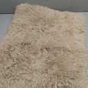 OLANLY 2x3 Machine Washable Small Bedside Rug, Soft Fluffy Shaggy Entryway Throw Rugs for Bedroom, Living Room, Indoor Floor Carpet for Kids Girls and Boys, Nursery Rooms, Home Decor Aesthetic, Beige