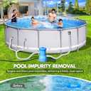 Basic Series 530 GPH Above Ground Pool Filter Pump - ETL Certified Pool Cartridge Filter Pump System with GFCI Protection | Enhances Water Clarity - Effectively Removes Impurities from Water