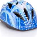 Kid Bicycle Helmets, LX LERMX Kids Bike Helmet Ages 3-5/5-14 Adjustable from Toddler to Youth Size, Durable Kids Bike Helmet with Fun Designs for Boys and Girls (Medium:5-14 years old, Blue)