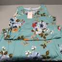 Women's Casual Summer Sleeveless Dresses Beach Boho Sundress Dress with Pockets Size 2XL