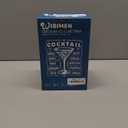 WIBIMEN Mini Ice Cube Trays, 0.55 Tiny Pebble Ice for Iced Coffee & Cocktails, Fast Chill, Easy Twist Release, Stackable with Lid & Storage Bin (4 Pack, Blue)