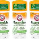 Arm & Hammer Essentials Natural Deodorant, Fresh - 2.5 oz, 3 Pcs