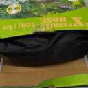 Garden Flat Soaker Hose 1/2 in x 50ft,More Water Leakage, Heavy Duty Metal Hose Connector Ends, Perfect Delivery of Water,Garden Flower Bed and Vegetable Patch,Landscaping, Savings 80% Water