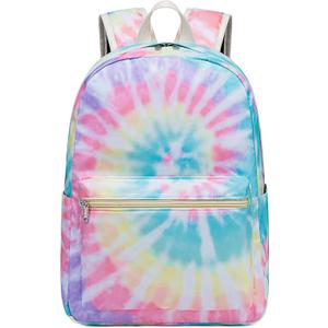 CAMTOP Preschool Backpack for Kids Girls Small Backpack Purse Kindergarten School Bookbags for Toddler Travel (Y0094 Pink Yellow Green)